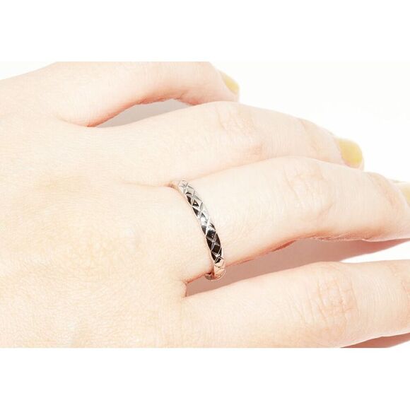Chanel Coco Crush Pt950 Ring Size 16